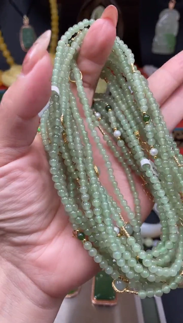 和田玉未镶嵌颈饰项链  多样性发其一   xh039