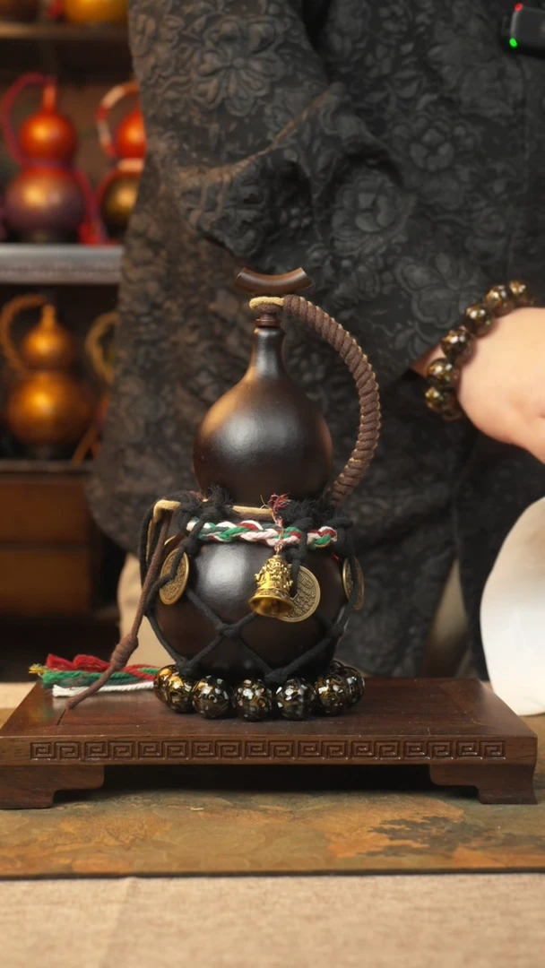 【闪购商品】218大漆葫芦一物一拍记葫堂出品