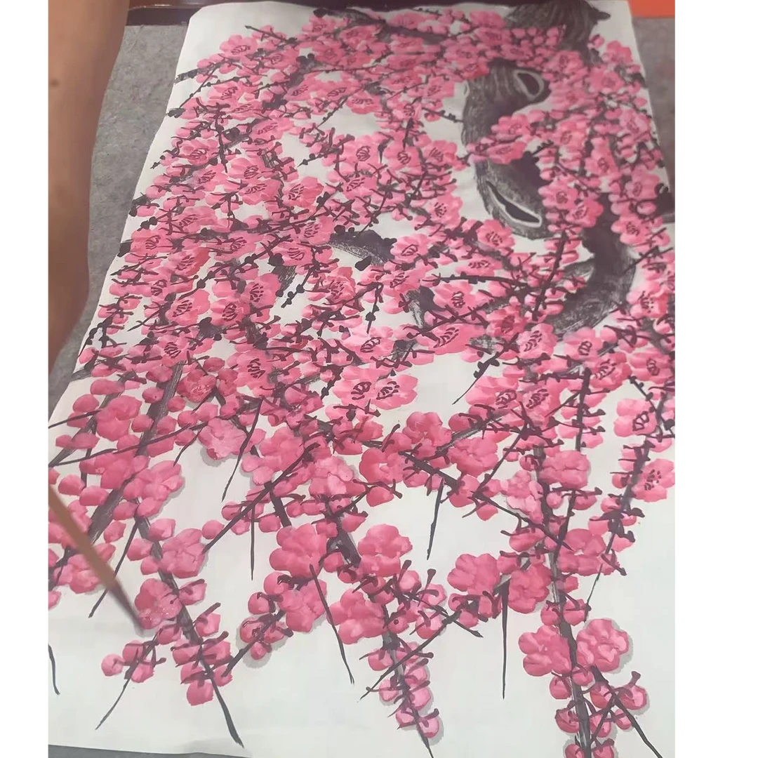 橱窗展示/传奇美术/杜保才/宣纸国画/带证书