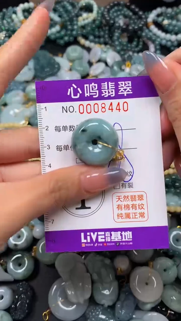 颈饰未镶嵌翡翠闪购008440