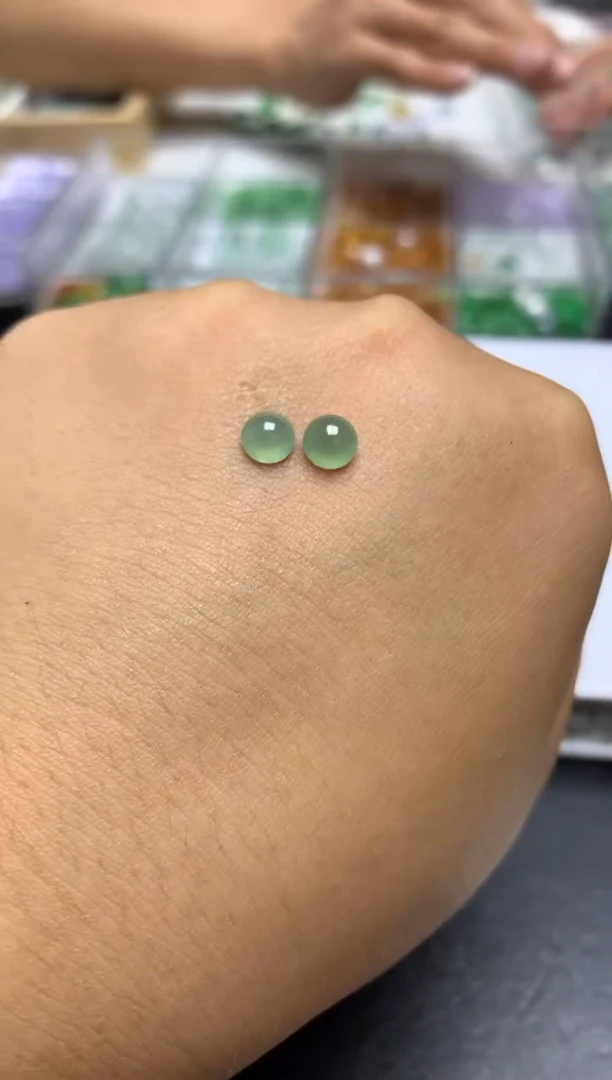 定制翡翠未镶嵌毛货