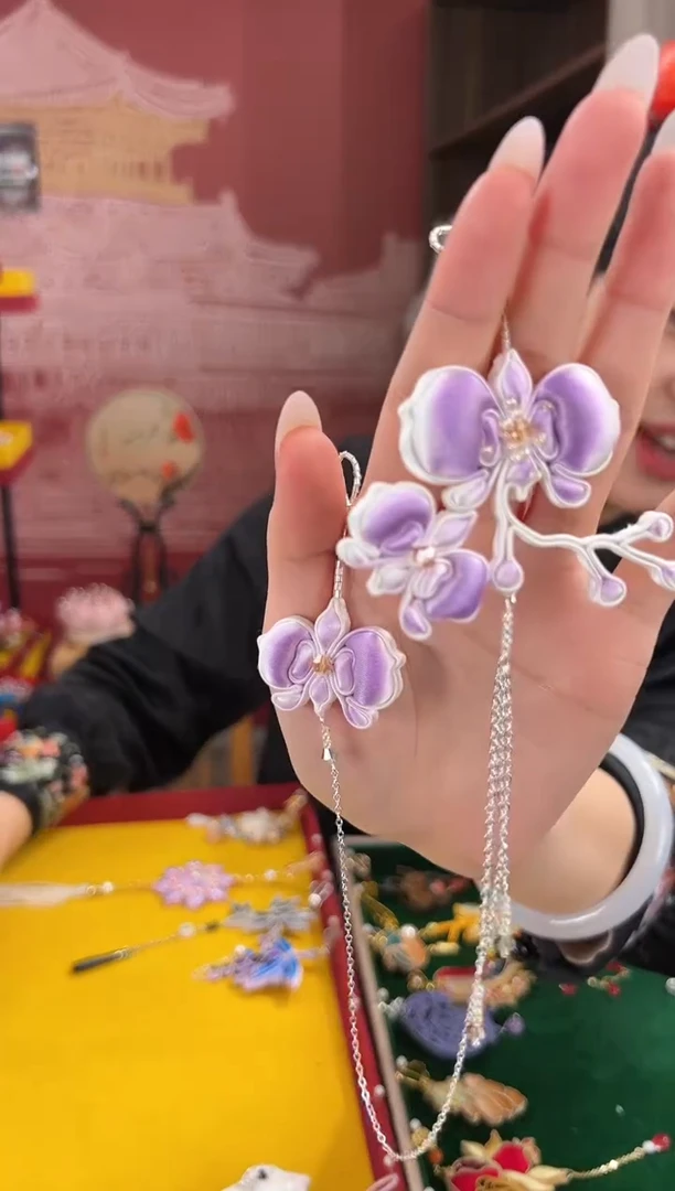 【闪购商品】刺绣苏绣世家非遗手工（胸针）