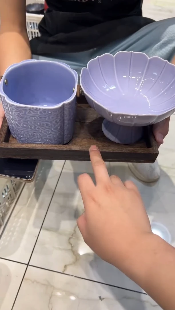 瓷片微瑕商品，介意勿拍-托盘