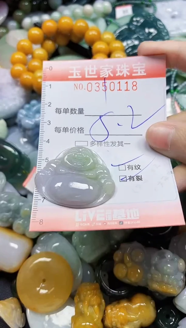 颈饰未镶嵌翡翠直播闪购Y0350118