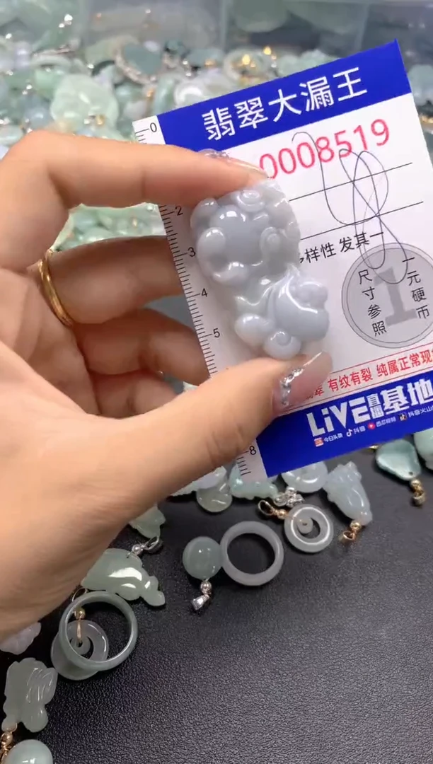 颈饰未镶嵌翡翠8519