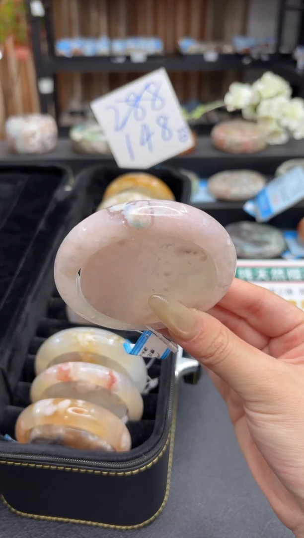 未镶嵌手镯石英质玉A329(58圈赠送镯心)