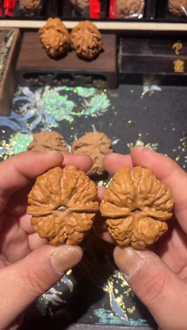 把件文玩核桃004蛤蟆头39肚46