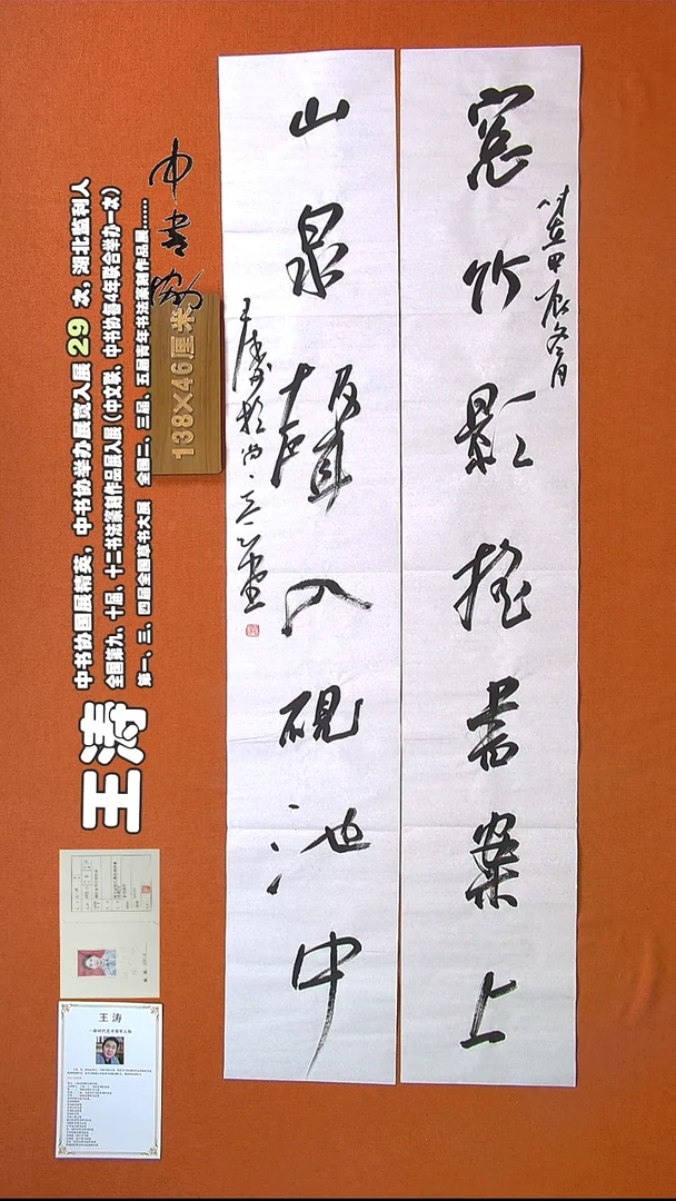 【闪购商品】书法379王涛书法作品