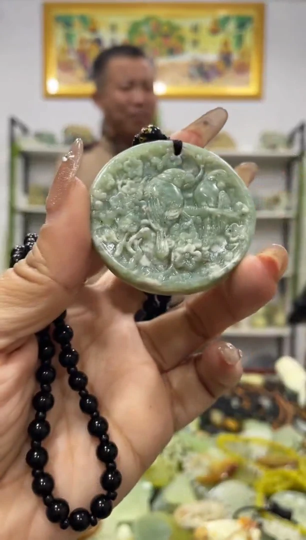 【闪购商品】岫玉吊坠未镶嵌