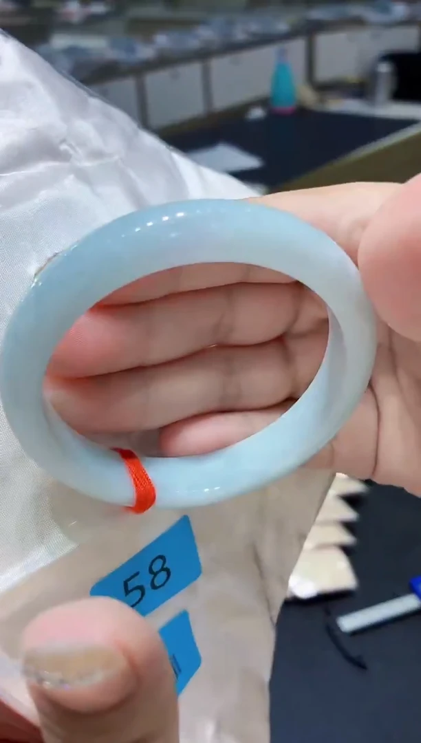 未镶嵌手镯翡翠翡翠手镯58