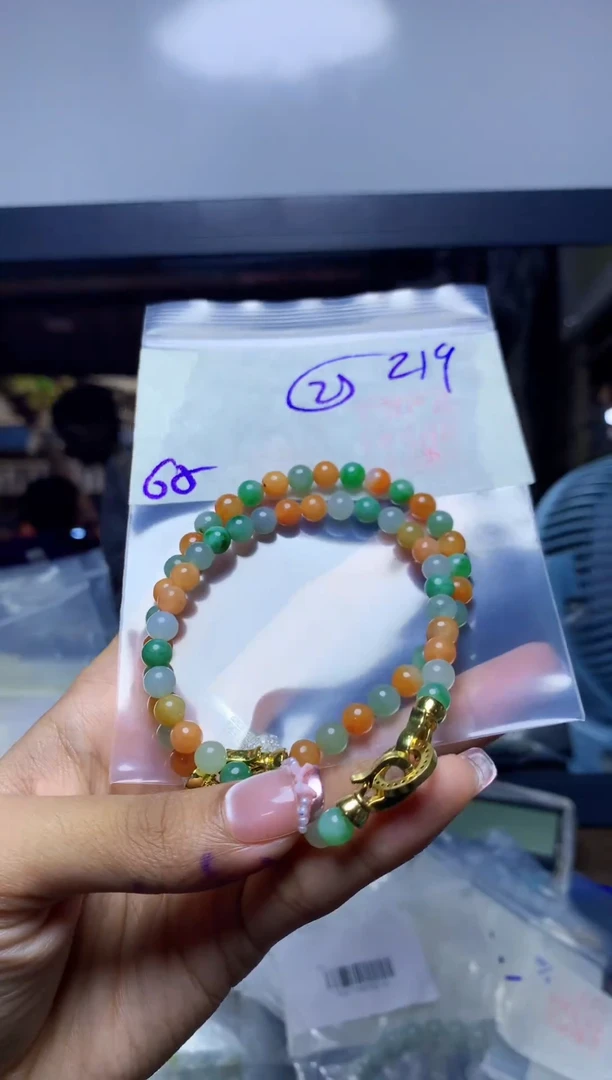 未镶嵌珠串定制翡翠天然A货缅甸翡翠多样性发货
