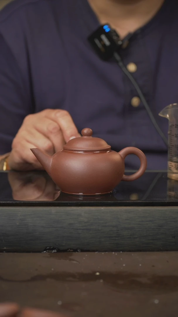 茶壶紫砂08，水平，底槽清