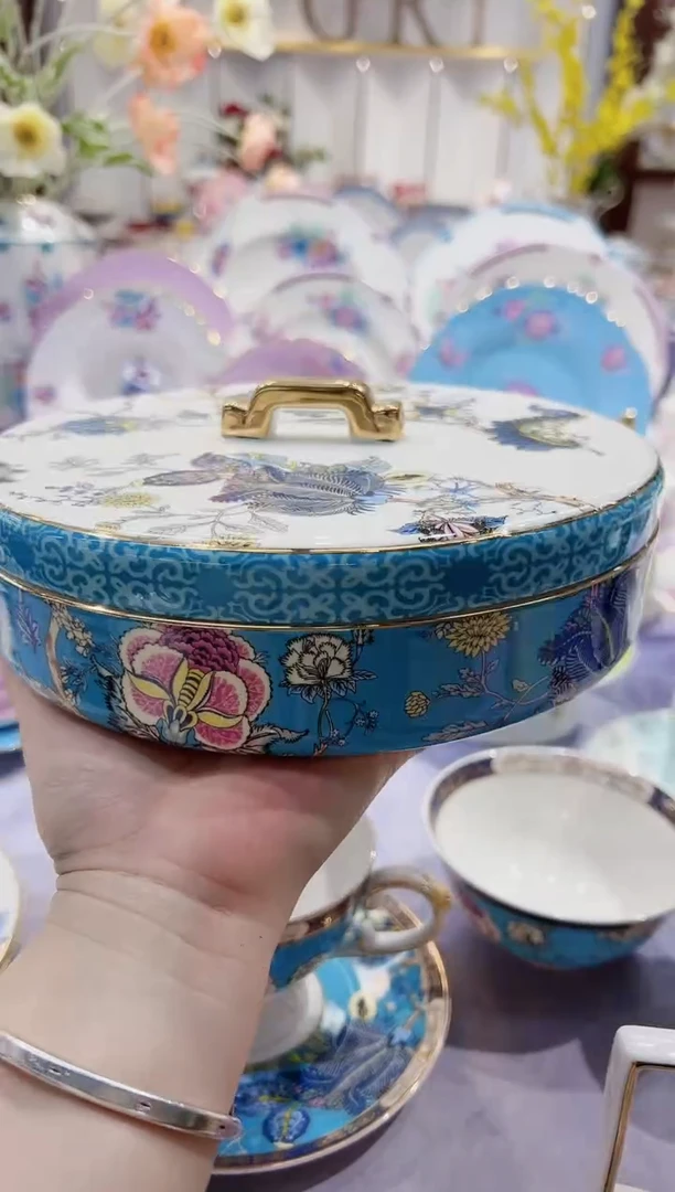 【闪购商品】36%以上骨粉骨瓷干果盘·