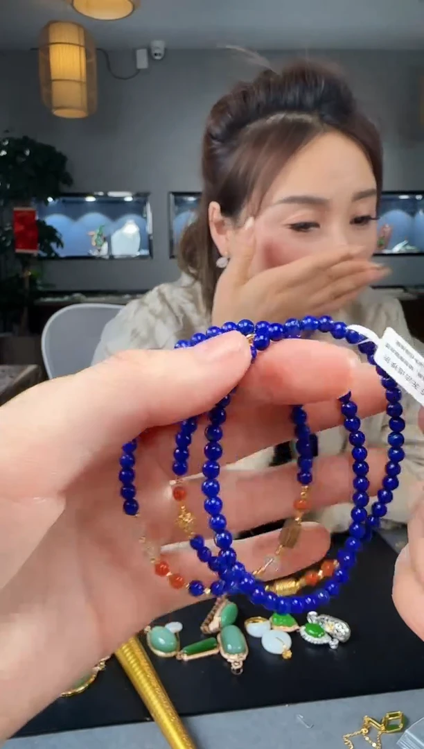 【闪购商品】青金石颈饰银S925镶嵌1