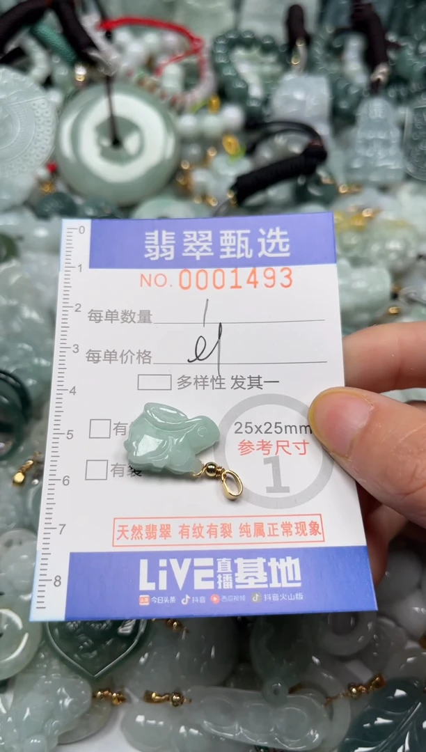 【闪购商品】翡翠颈饰未镶嵌00..1493