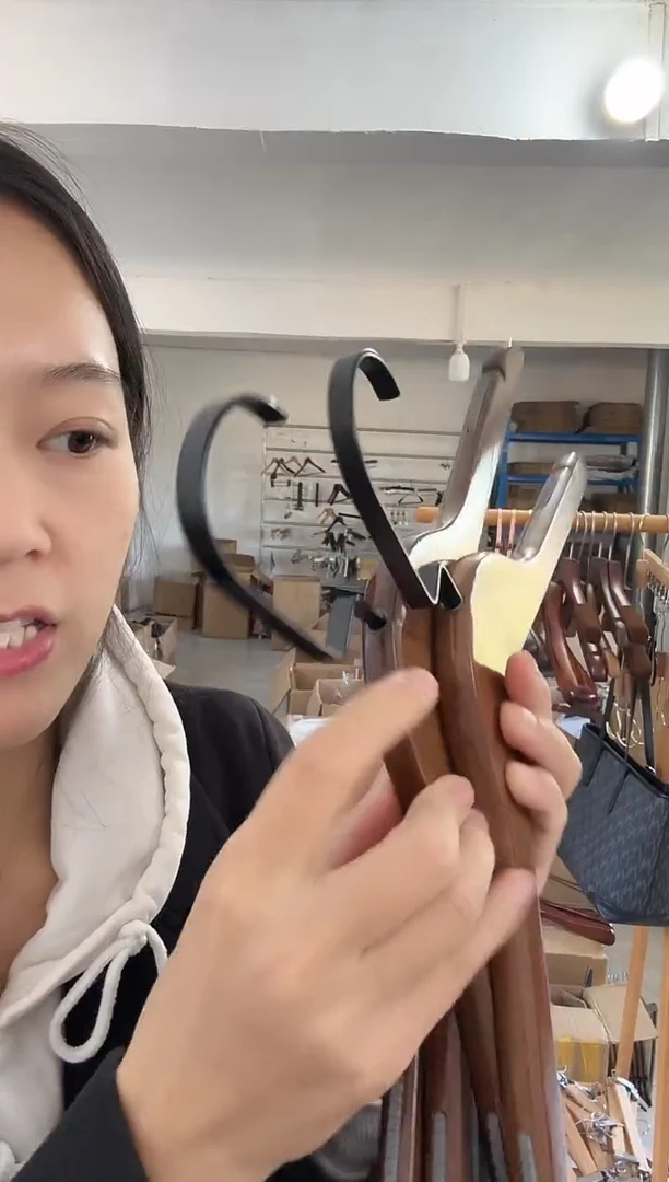 荷木咖啡色电泳黑钩子带防滑10支装