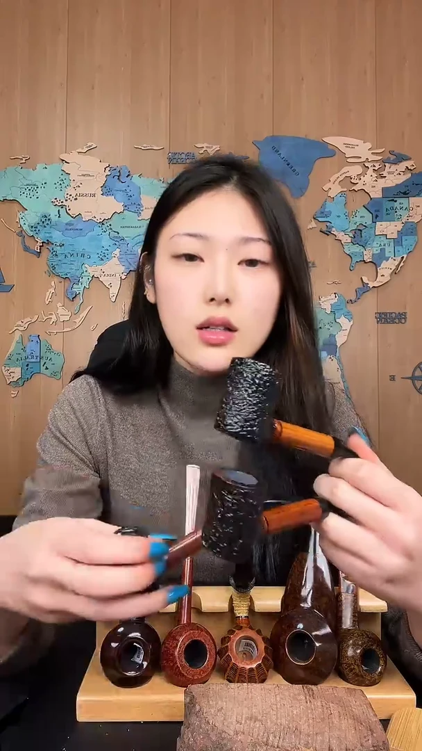 木意大利石楠木烟斗