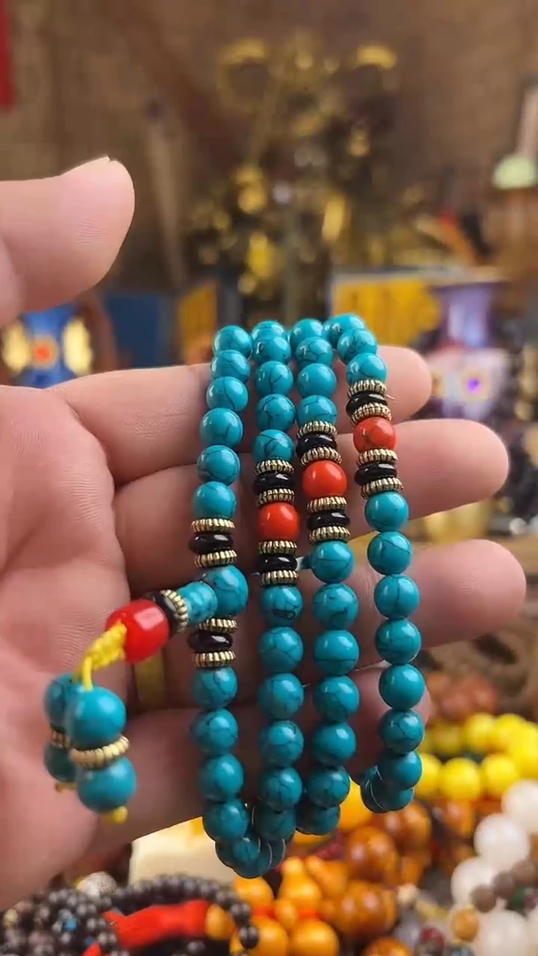 滴血莲花菩提吊坠所见即所得