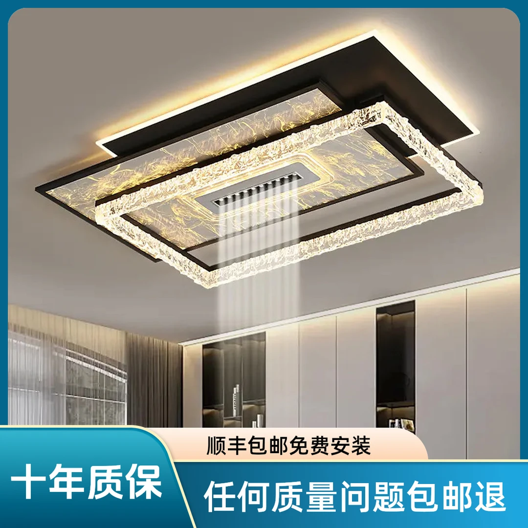 2025年新款意式极简轻奢高级感大厅吸顶主灯具灯饰全屋灯具套餐