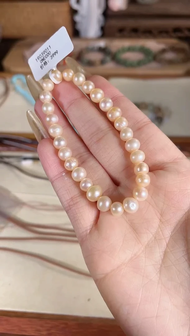 未镶嵌手链淡水珍珠多样性发其一