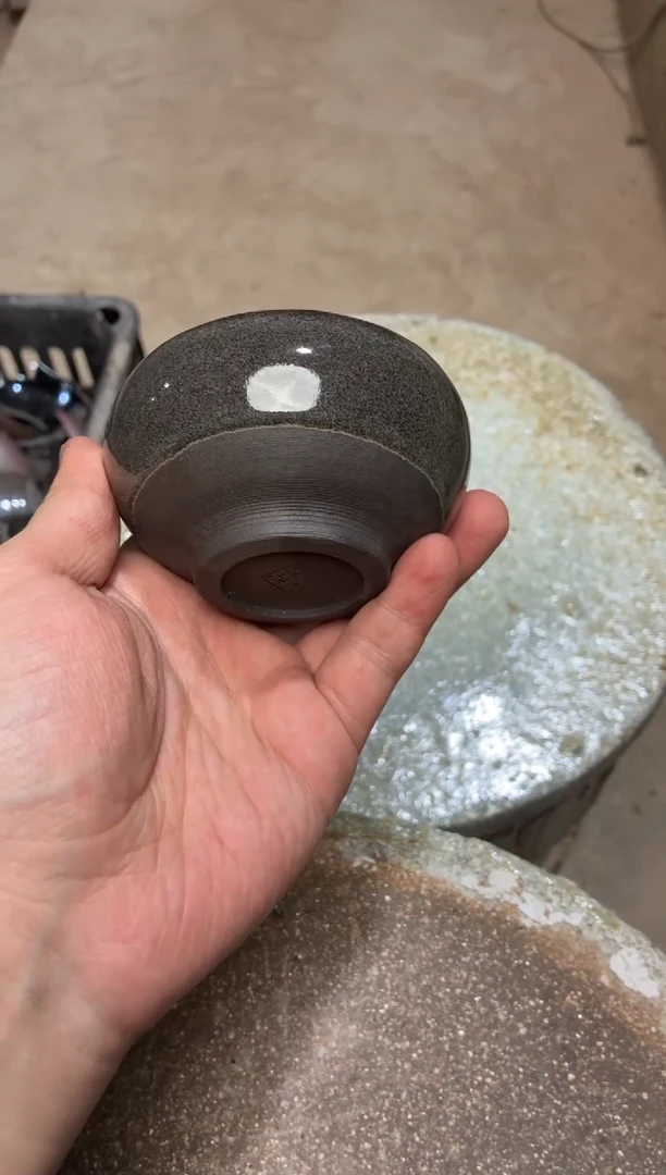 茶盏真柴烧建盏换点柴火
