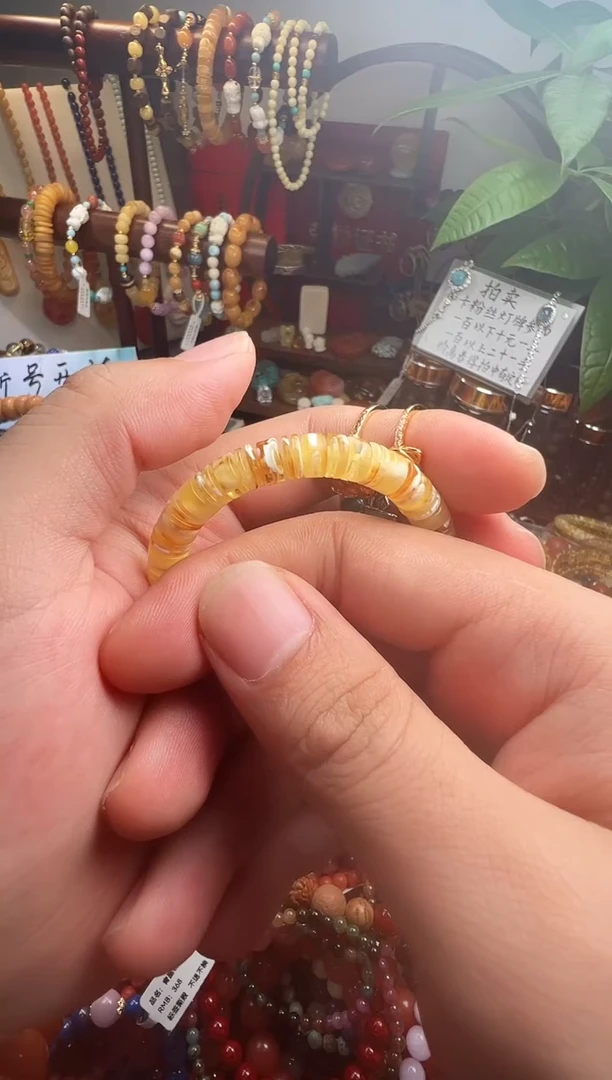 手链蜜蜡未镶嵌小*一物一件）005242