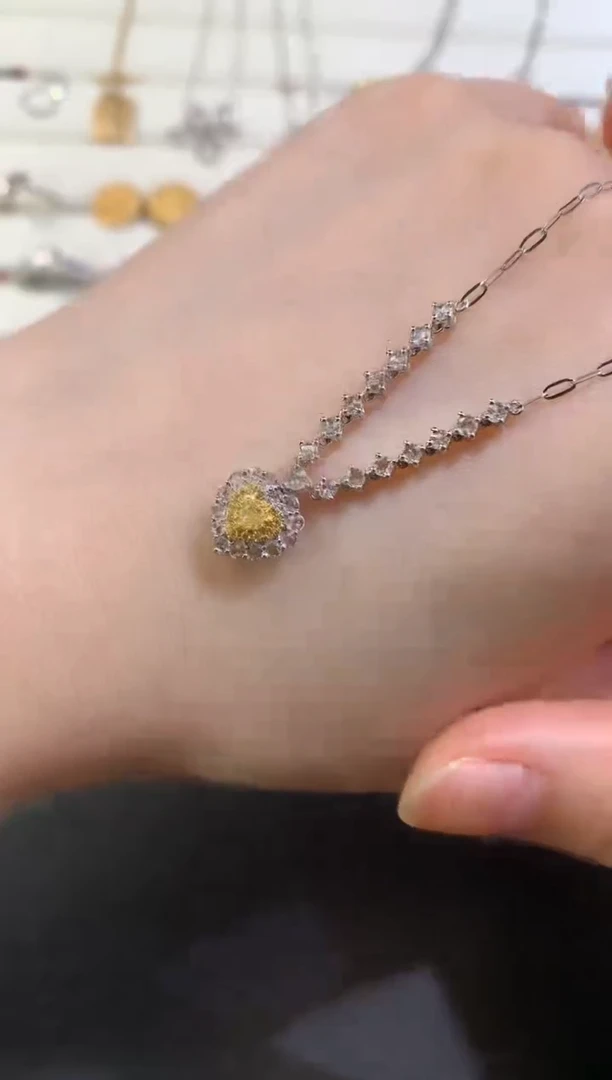 套链18K金镶嵌钻石A33|4980
