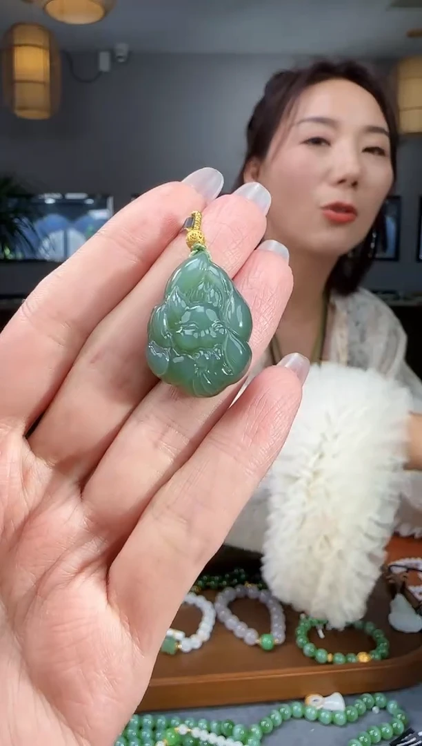 吊坠(不含链)未镶嵌和田玉1