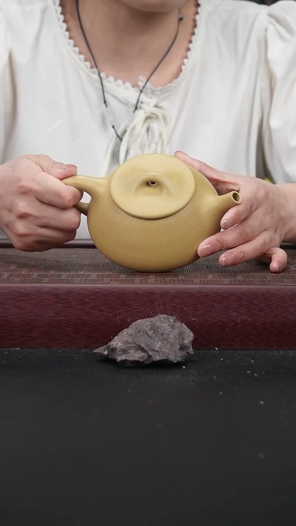 茶壶紫砂LHB本绿景舟石瓢