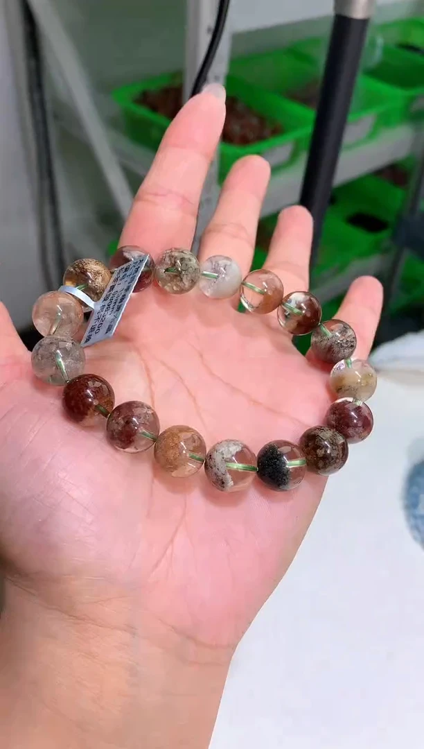 【闪购商品】水晶手链未镶嵌13mm四季幽灵手链