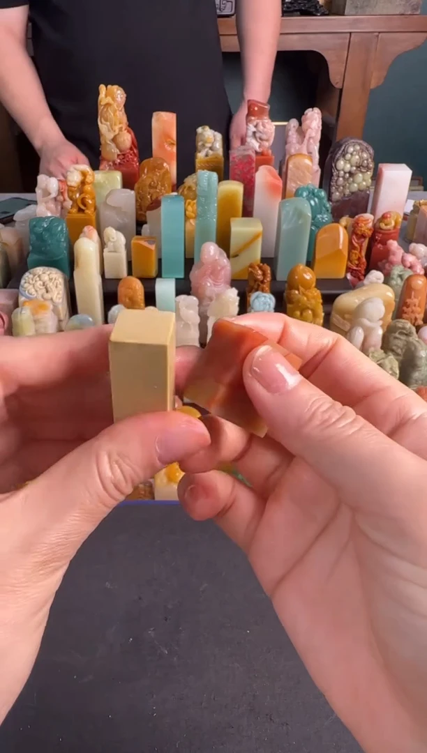 青田石印石编号编号6695