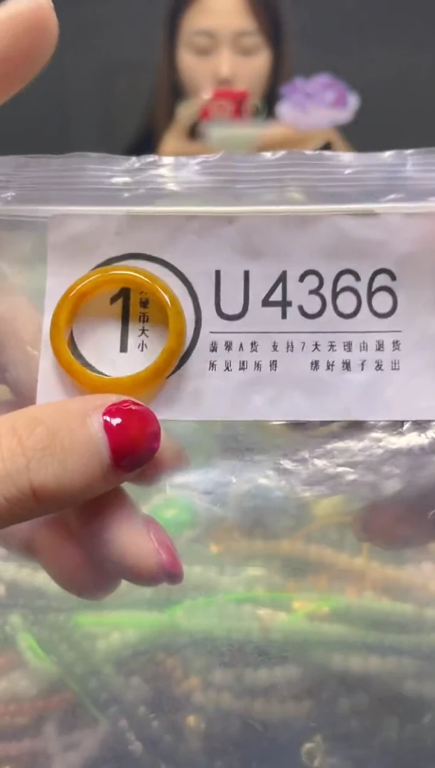 颈饰未镶嵌翡翠19.4MM/U/翡翠A货，一件也是批发价