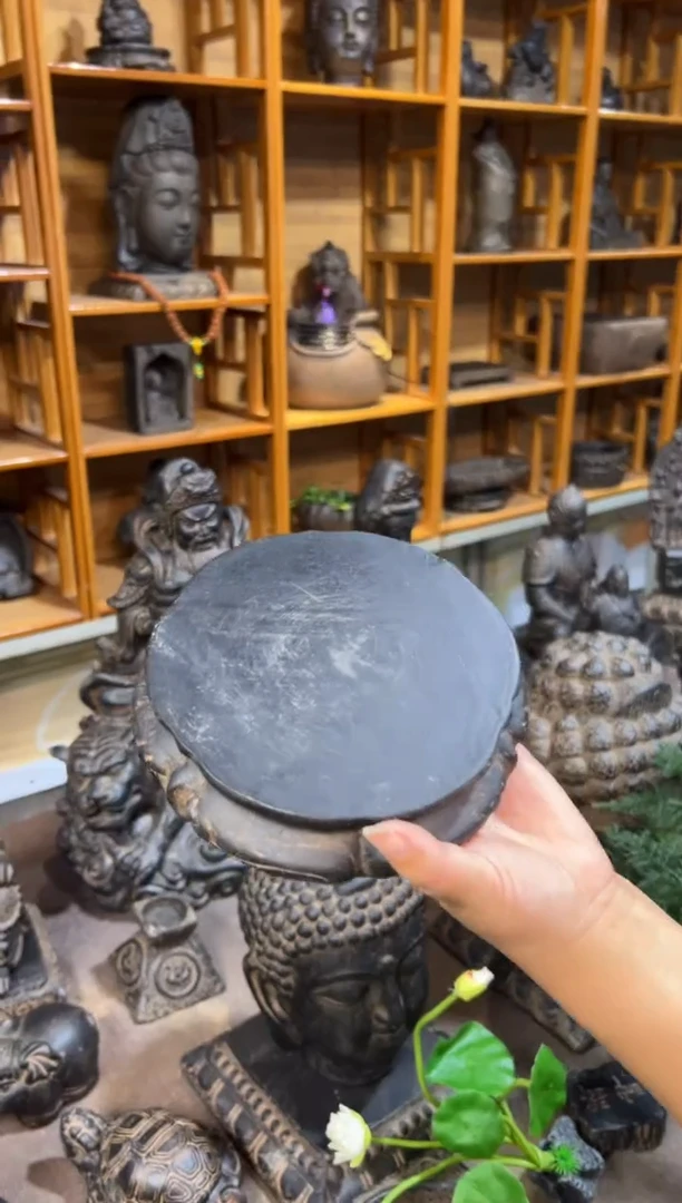 陶土【火山泥】金箍坛底座