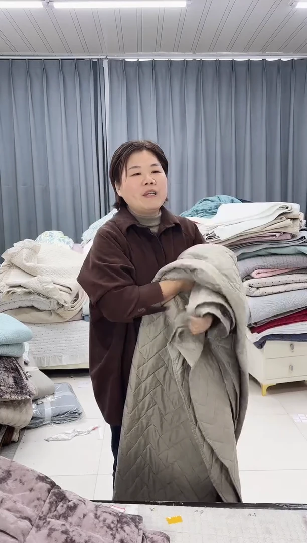 棉2.0*2.2咖色水洗棉