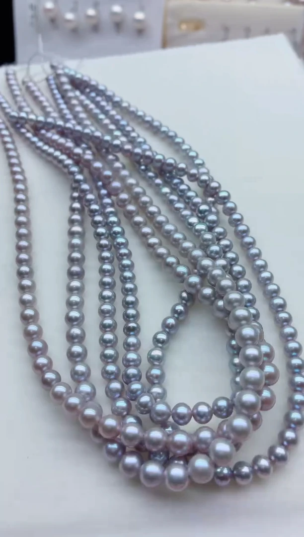 未镶嵌淡水珍珠裸珠无扣头多样性发其一，非无暇