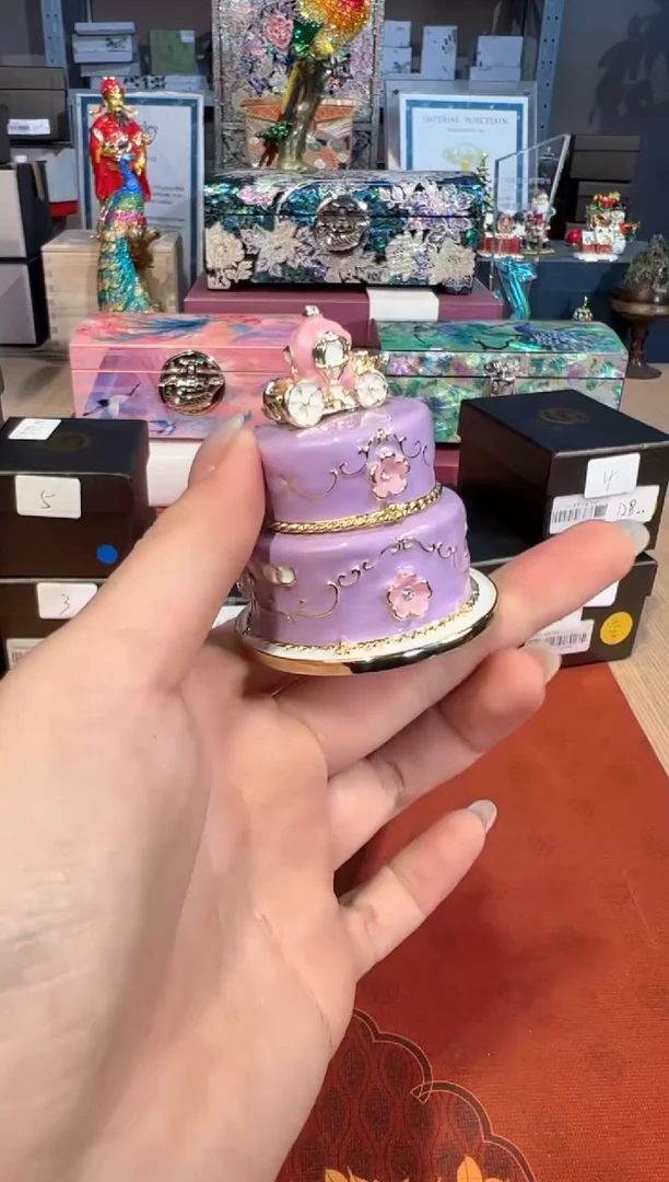 【闪购商品】杯223紫色双层蛋糕