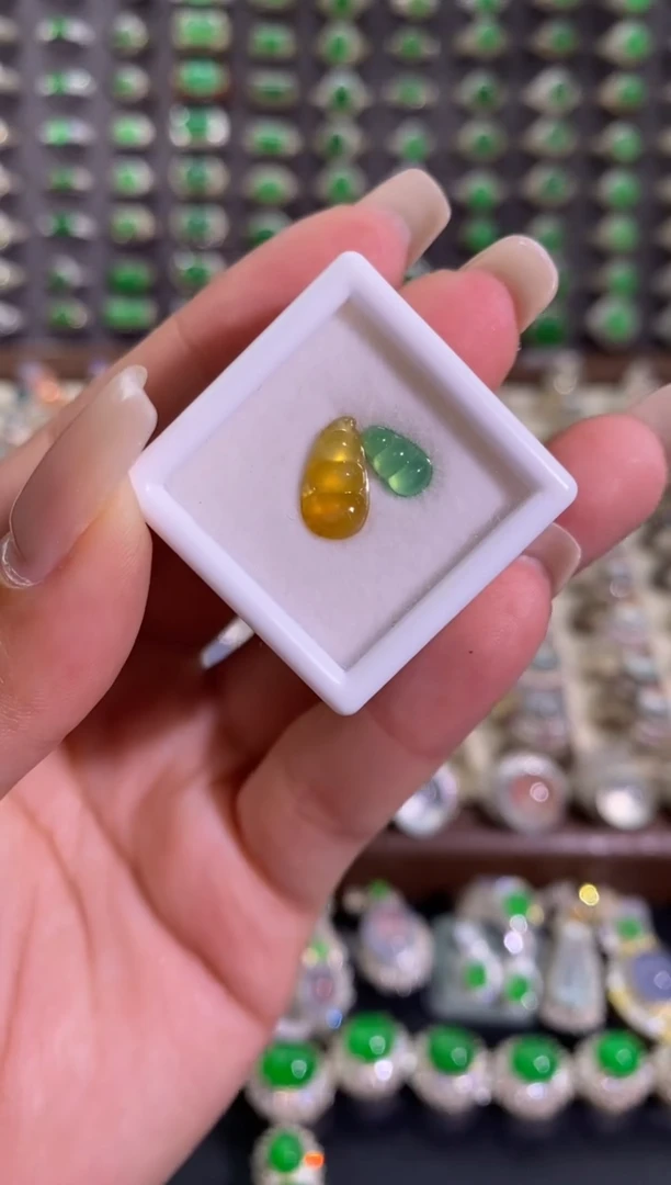 未镶嵌戒指翡翠天然缅甸A货翡翠未镶嵌 粉丝福利