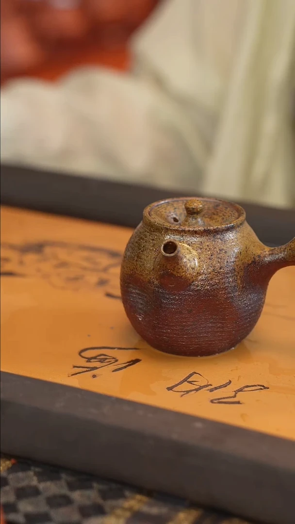 茶壶紫砂原矿手工制作13号 180cc