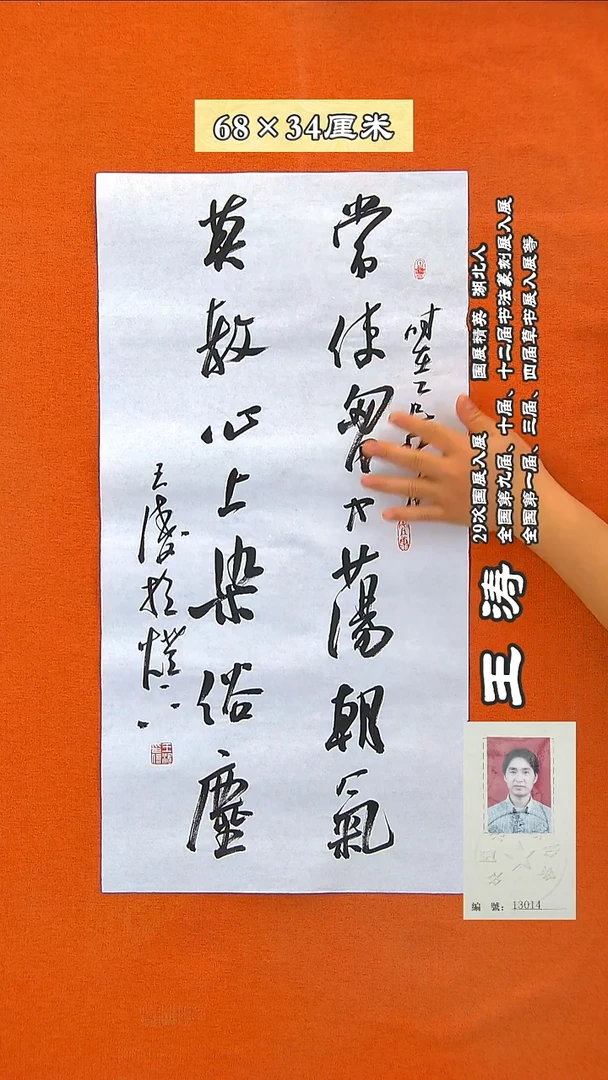 书法186R王涛书法作品