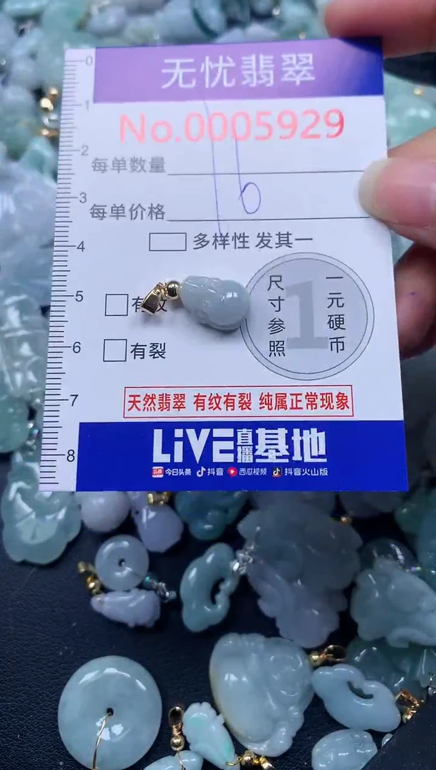 颈饰未镶嵌翡翠5929