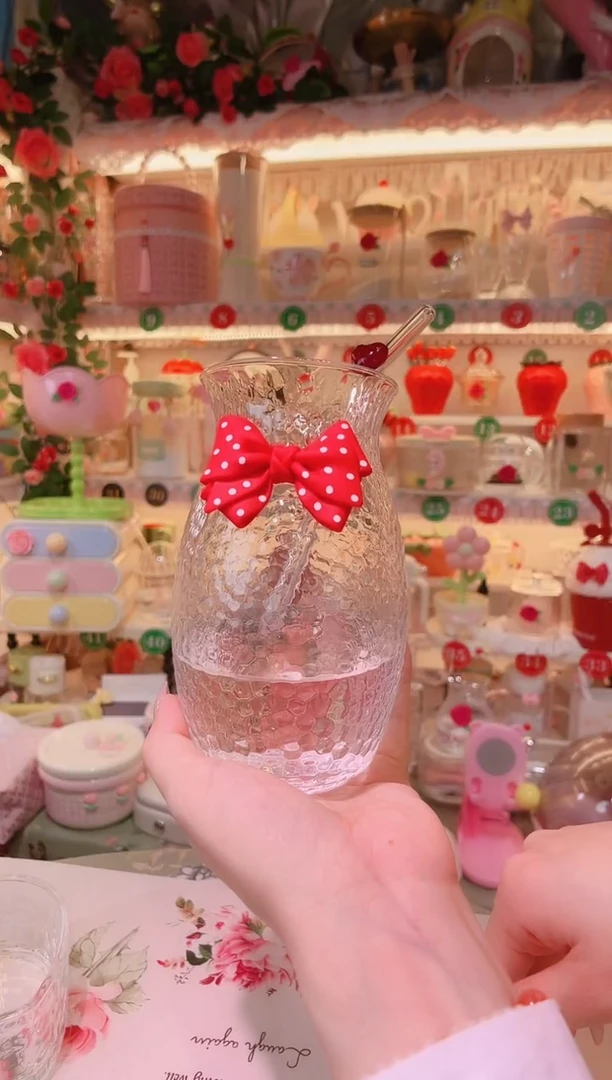 其他品质好发货快放心拍！蝴蝶结吸管果汁杯