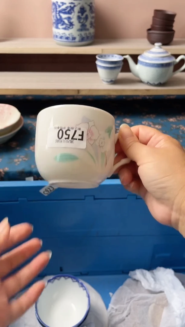 瓷片小***恼瓷器瓷器F750