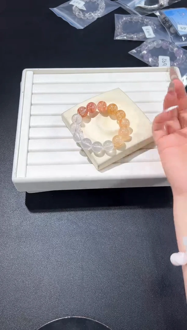 未镶嵌手串水晶2c多样性发其一【1条】默认微瑕