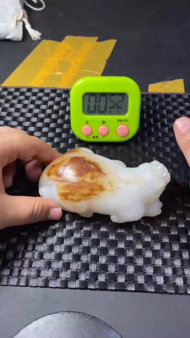 和田玉未镶嵌颈饰大****玉和田玉