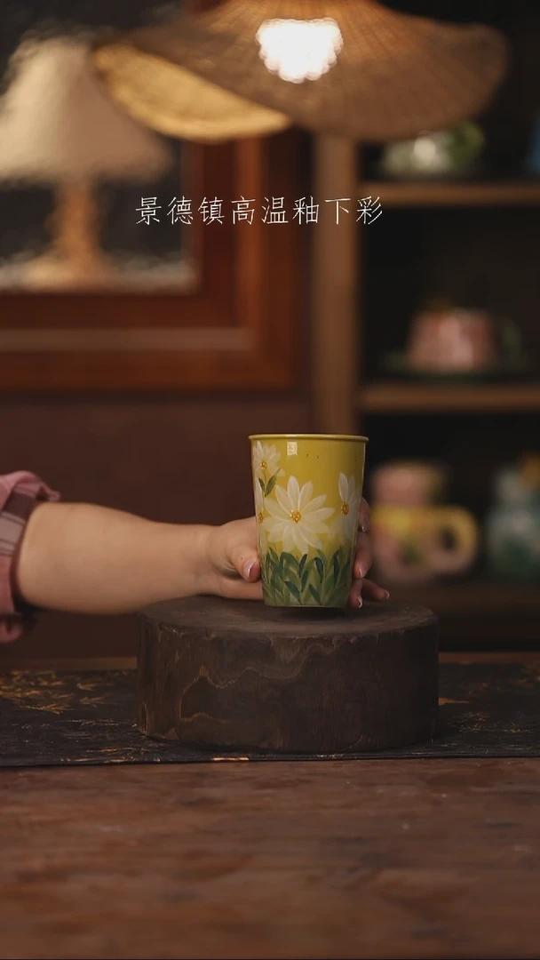 陶瓷景德镇高温釉下手绘陶瓷143