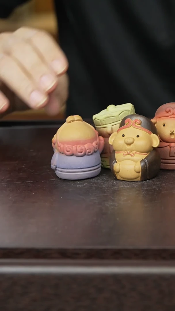 紫砂茶宠西游一套