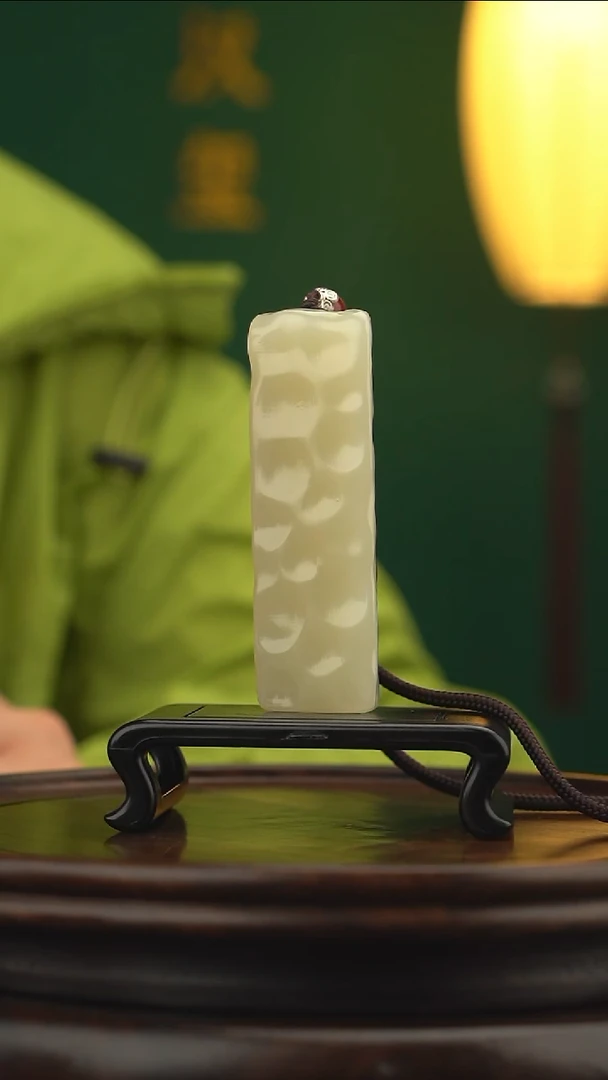 玉【小奶酪】天然玉石手把件