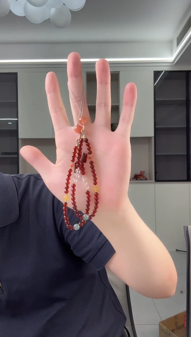手链琥珀未镶嵌s42 血珀手机链多样性发一