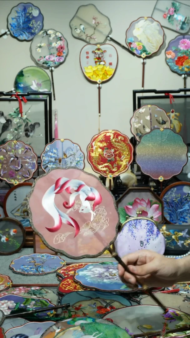 刺绣纯手工苏绣艺术品