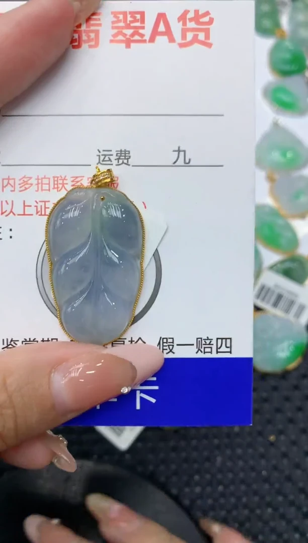 【闪购商品】翡翠颈饰18K金镶嵌111111111